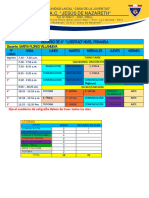 Horario 4° A LIBERTAD para Enviar