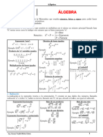 Algebra Pre-U