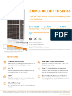 Znshine-Solar ZXM8-TPLDD110 Datasheet