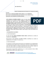 Modelo Demanda Nulidad y Restablecimiento Del Derecho