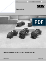 Helical Gear Unit With Adapter RF127 Ams184 Operating Instructions