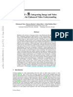 Integrating Image and Video Encoders For Enhanced Video Understanding