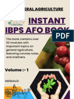 General Agriculture Book For Ibps Afo