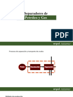 Separadores de Petróleo y Gas - Parcial