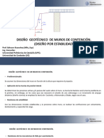 TAL M3 T3 Diseno Geotecnico de Muros de Contencion (Analisis Por Estabilidad) R0