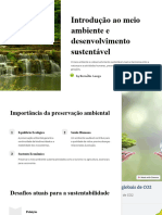 Introducao Ao Meio Ambiente e Desenvolvimento Sustentavel