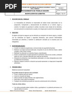 Procedimiento de Trabajo en Cocinas