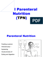 Total Parenteral Nutrition