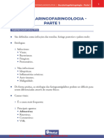 04 - Resumo - Otorrino Bucofaringolaringologia - Parte 1