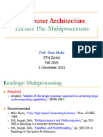 Arch13 Multiprocessors Afterlecture