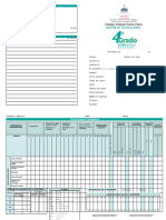 Boletin de Calificaciones 4to Grado NS - 110723