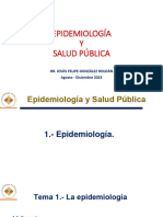 Epidemiología y Salud Pública 2023. - Temas 1 y 2 (Agosto - Diciembre) 1