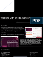 Working With Shells, Scripting