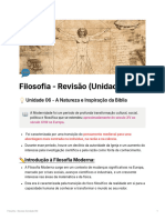 Filosofia - Revisão (Unidade 06)