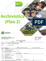 Plan de Estudio Archivistica