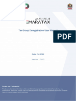 Deregistration of Tax Groups