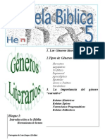 Los Generos Literarios