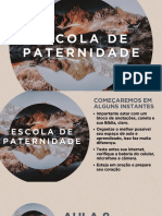 Estudo 8 - Escola de Paternidade