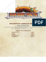 Dark Sun 5e - Español