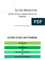 Estrutura e Processos Do PMBOK