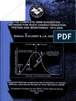 The Complete Isrm Suggested Methods For Rock Characterization, Testing and Monitoring - 1974-2006 (2007)