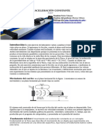 Informe de Fisica Cinematica