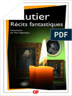 Récits Fantastiques Gautier