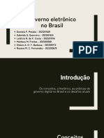 Governo Eletronico No Brasil