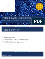 CT - Topic 4 - Basic Logic Gates