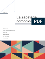 Zapateria La Comodidad, Proyecto Integrado Parte Final - Parte 2