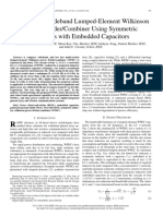 read190308-MWCL2016 A Compact, Wideband Lumped-Element Wilkinson