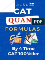 CAT Formulas PDF Complete