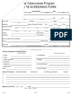 TB Screening Form