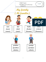 1° Vocabulary 24 - My Family