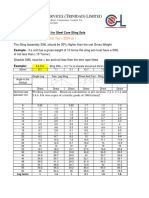 Steel Core Rope Chart (Customer)