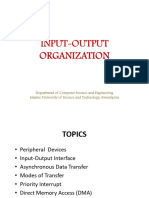 Input Output Organization Computer Architecture Organization Notes