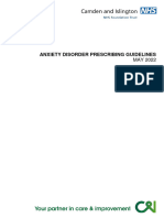 Anxiety Disorder Prescribing Guidelines - PHA49 - May 2022