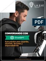 2024 Conversando Con ChatGPT, Guía para Alumnos, Docentes y Emprendedores