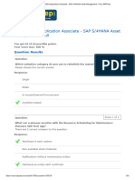 SAP Certified Application Associate - SAP S - 4HANA 3 Asset Management - Full - ERPPrep