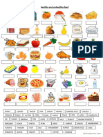 Healthy and Unhealthy Food