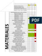 Formato Modelo para Lista de Materiales 3F