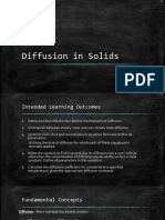 Diffusion in Solids - Part 1