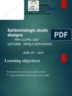 Epidemiologic Study Designs. - 2019pptx