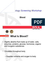 Biological Screening - Blood