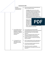 Framework For ESG