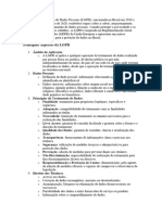 A Lei Geral de Proteção de Dados Pessoais