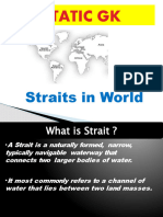 Straits in World