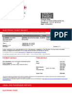 Air Algerie Confirmation MELLAH ADEL MGX7EK