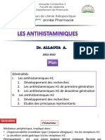 Les Antihistaminiques