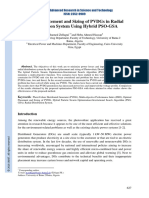 Optimal Placement and Sizing of Pvdgs in Radial Distribution System Using Hybrid Pso Gsa